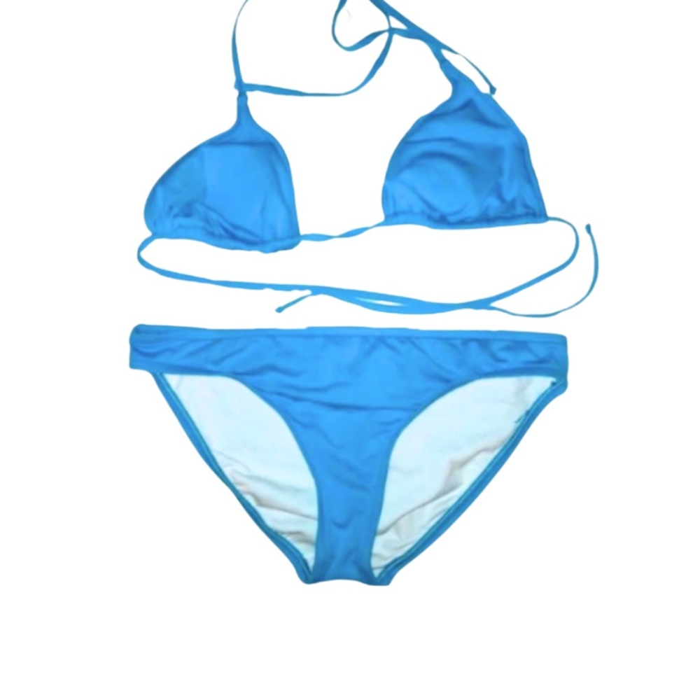 M | Bright Blue Bikini